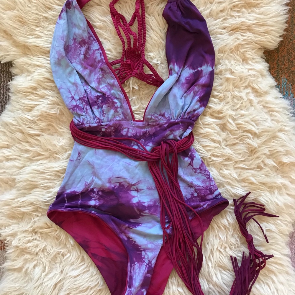 Charmosa reversible Tie Dye one-piece